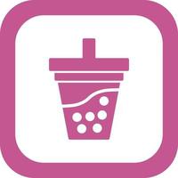 Bubble Tea Vector Icon