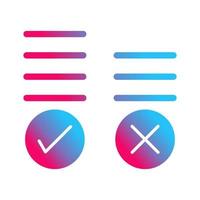 Voting Result Vector Icon