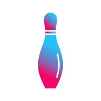 Bowling Pin Vector Icon