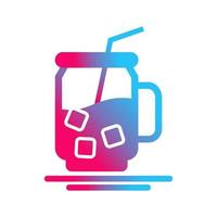 Iced Tea Vector Icon