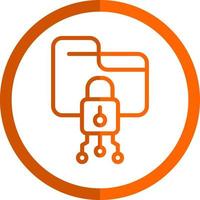 Data Encryption Vector Icon