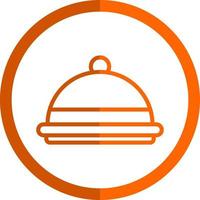 Food Tray Vector Icon