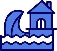 Tsunami Vector Icon