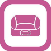 Pet bed Vector Icon