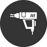 calor pistola vector icono