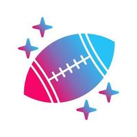 icono de vector de rugby