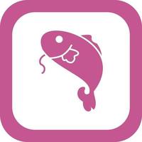 Cat Fish Vector Icon