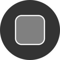 Stop button Vector Icon