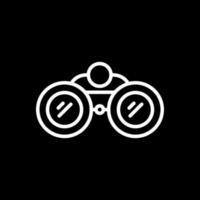 Binoculars Vector Icon Design