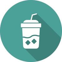 Iced Coffee Vector Icon