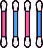 Cotton Buds Vector Icon