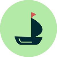 Sailboat Vector Icon