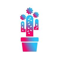 icono de vector de cactus