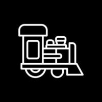 diseño de icono de vector de tren