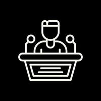 Conference Vector Icon Design