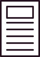 Document Vector Icon