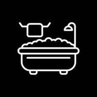 Bathtub Vector Icon Design