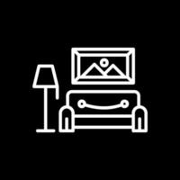 Living Room Vector Icon Design