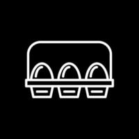 Egg Carton Vector Icon Design