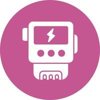 Electric meter Vector Icon