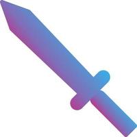 Unique Sword Vector Icon