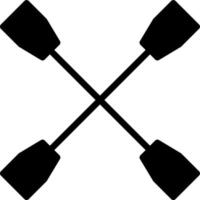 Oars Vector Icon