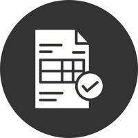 Invoice Vector Icon