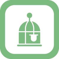 Bird Cage Vector Icon