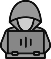 Hacker Vector Icon