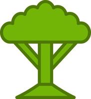 Socotra Tree Vector Icon