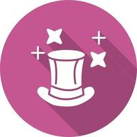 Magic hat Vector Icon