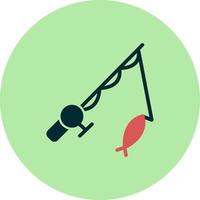 Fishing Rod Vector Icon