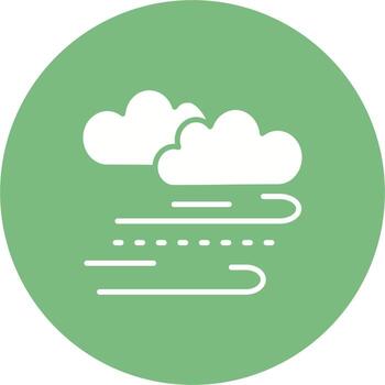 icono de vector de nubes