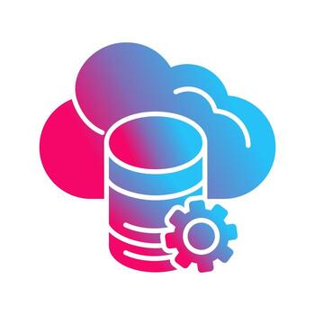 Cloud Data Vector Icon