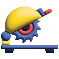 3d illustration sågblad png