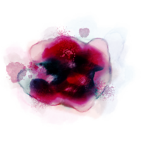 abstract watercolor png transparent background