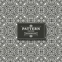 flat ornament line pattern design vector