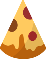 pizza vlak icoon, snel voedsel icoon. png