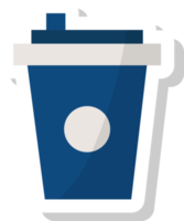 coffee mug icon, drinks stickers. png