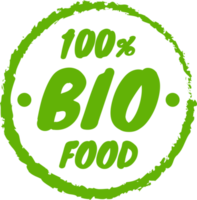 Bio-Lebensmitteletiketten png