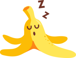 Bananen-Cartoon-Figur png