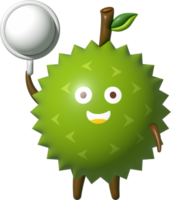 Durian Cartoon Character png