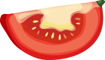 Élément d'illustration de tomate png