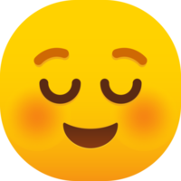 aliviado face emoticon png