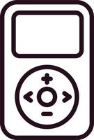 Mp3 Player Vector Icon