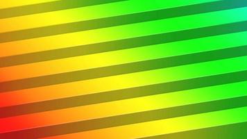 numérique concept avec coloré - arc en ciel - rayures - triangulaire abstrait forme video