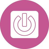 icono de vector de botón