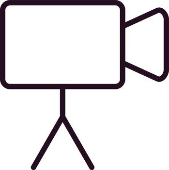 icono de vector de camara