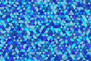 Pattern with geometric elements in blue tones abstract gradient background vector