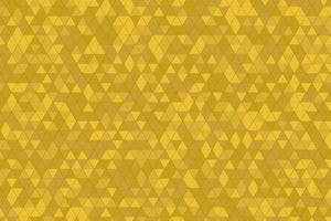 Pattern with geometric elements in golden yellow tones. abstract gradient background vector